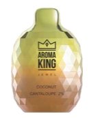 Aroma King Jewel 8000 Disposable Vape Pod Box of 10-Coconut Cantaloupe-vapeukwholesale