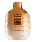 Aroma King Jewel 8000 Disposable Vape Pod Box of 10-Coconut Milk-vapeukwholesale