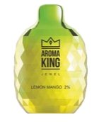 Aroma King Jewel 8000 Disposable Vape Pod Box of 10-Lemon Mango-vapeukwholesale