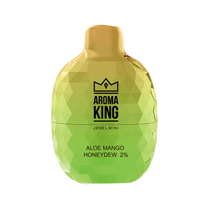 Aroma King Jewel Mini 600 Disposable Vape Pod - 0mg Box of 10-Aloe Mango Honeydew-vapeukwholesale