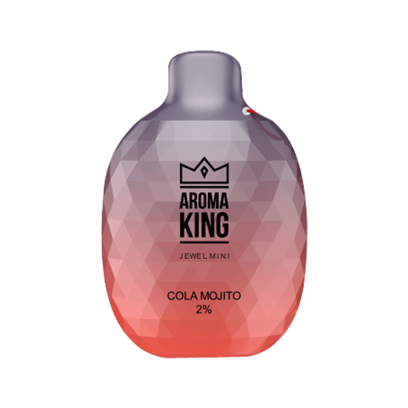 Aroma King Jewel Mini 600 Disposable Vape Pod - 0mg Box of 10-Cola Mojito-vapeukwholesale