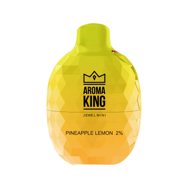 Aroma King Jewel Mini 600 Disposable Vape Pod - 0mg Box of 10-Pineapple Lemon-vapeukwholesale