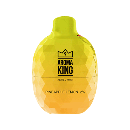 Aroma King Jewel Mini 600 Disposable Vape Pod - 0mg Box of 10-Pineapple Lemon-vapeukwholesale