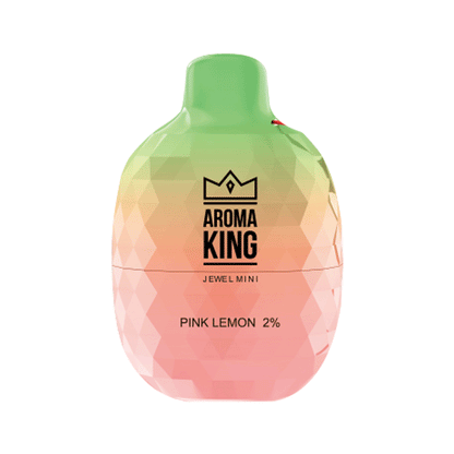 Aroma King Jewel Mini 600 Disposable Vape Pod - 0mg Box of 10-Pink Lemon-vapeukwholesale