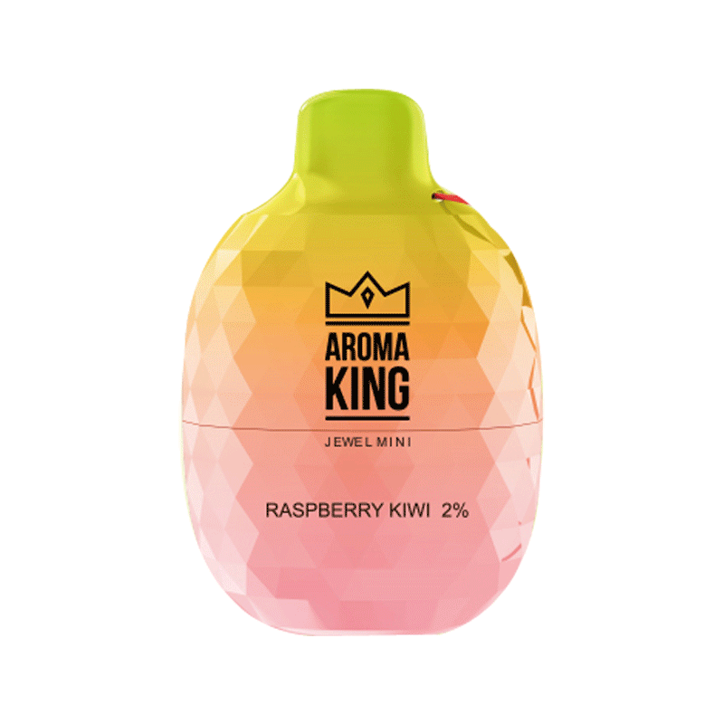 Aroma King Jewel Mini 600 Disposable Vape Pod - 0mg Box of 10-Raspberry Kiwi-vapeukwholesale