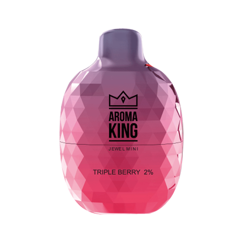 Aroma King Jewel Mini 600 Disposable Vape Pod - 0mg Box of 10-Triple Berry-vapeukwholesale