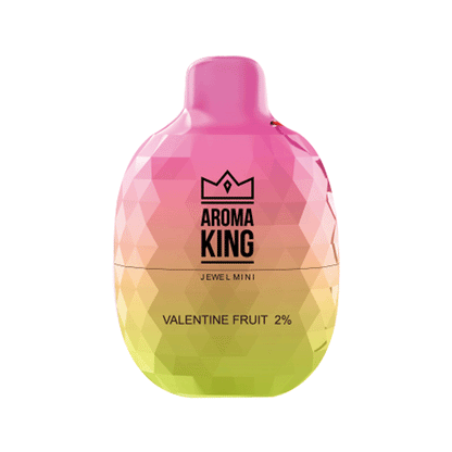 Aroma King Jewel Mini 600 Disposable Vape Pod - 0mg Box of 10-Valentine Fruit-vapeukwholesale