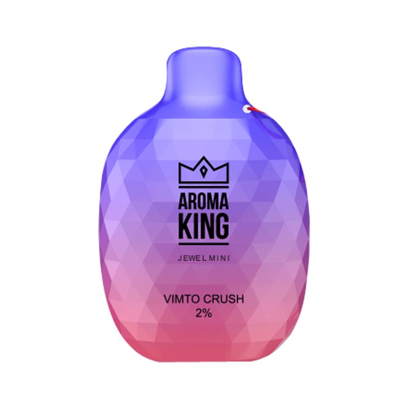 Aroma King Jewel Mini 600 Disposable Vape Pod - 0mg Box of 10-Vimto Crush-vapeukwholesale