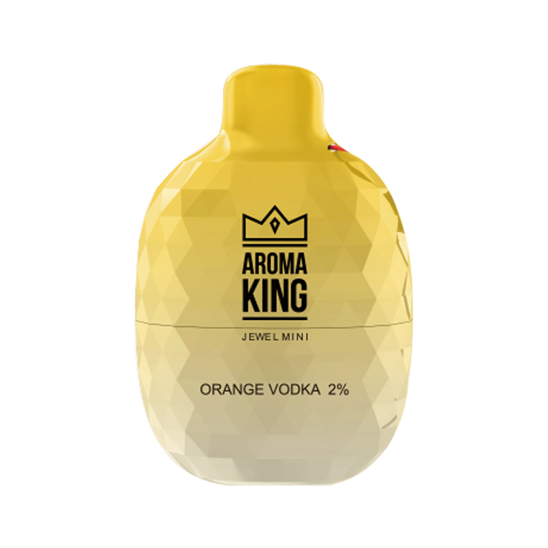 Aroma King Jewel Mini 600 Disposable Vape Pod Box of 10-Orange Vodka-vapeukwholesale