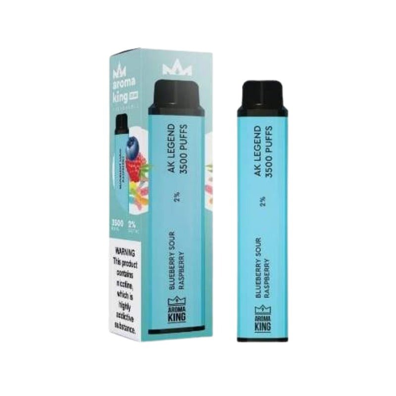 Aroma King Legend 3500 Disposable Vape Pod Box of 10-Blueberry Sour Raspberry-vapeukwholesale