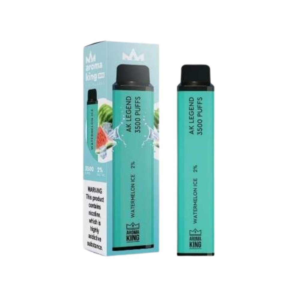 Aroma King Legend 3500 Disposable Vape Pod Box of 10-Watermelon Ice-vapeukwholesale