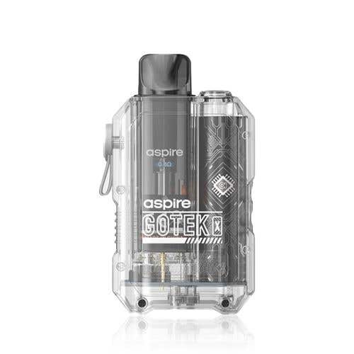 Aspire - Gotek X Pod Vape Kit-Transparent-vapeukwholesale