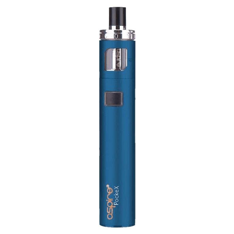 ASPIRE - POCKEX - VAPE KIT -NEW COLORS-Blue-vapeukwholesale