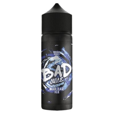 Bad Juice 100ml Shortfill-Blue Raz Ice-vapeukwholesale