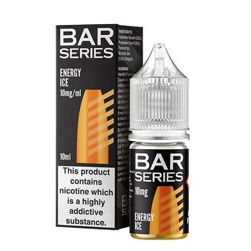 Bar Series Nic Salt 10ml E-Liquid - Pack of 10-Energy Ice-vapeukwholesale