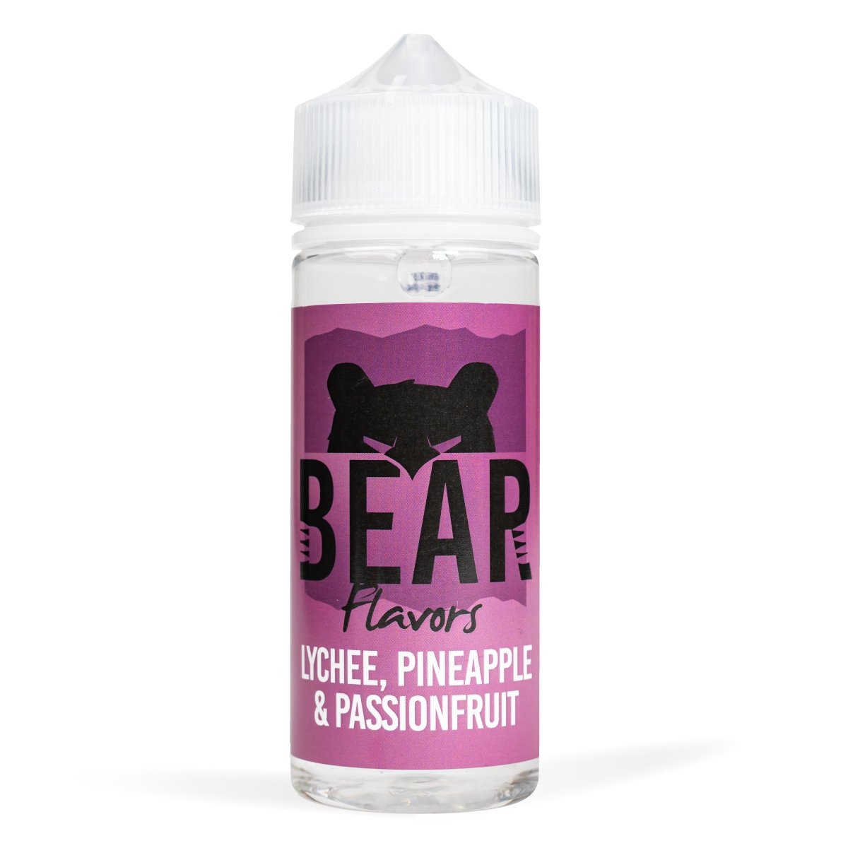 Bear Flavour 100ml E-Liquid Shortfill-Lychee Pineapple & Passionfruit-vapeukwholesale