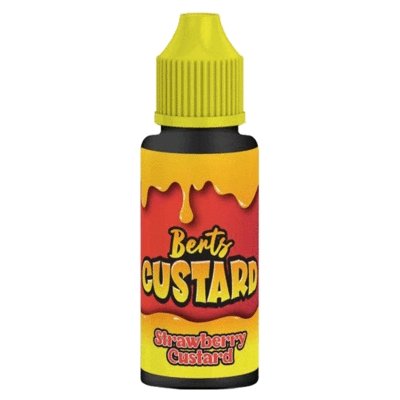 Bert Custard 100ml Shortfill-Strawberry Custard-vapeukwholesale