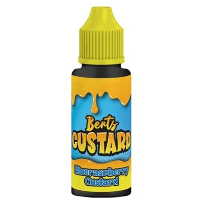 Bert Custard 100ml Shortfill-Blueraspberry Custard-vapeukwholesale