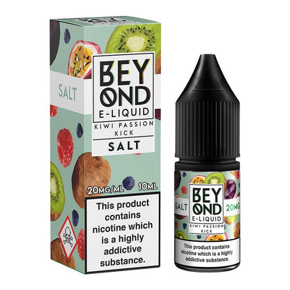 Beyond Salts 10ml Nic Salt - Pack of 10-Kiwi Passion Kick-vapeukwholesale