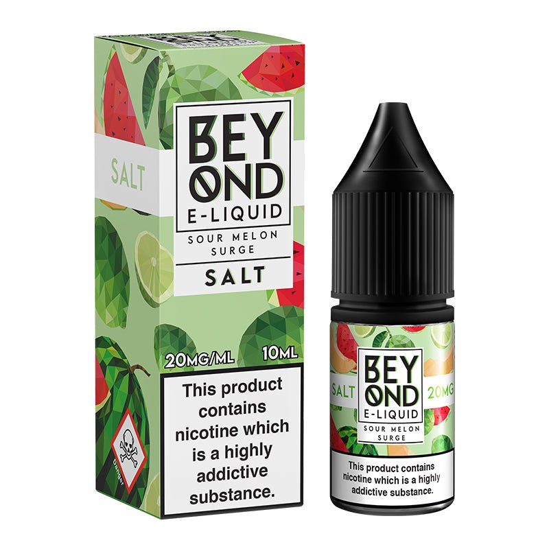 Beyond Salts 10ml Nic Salt - Pack of 10-Sour Melon Surge-vapeukwholesale