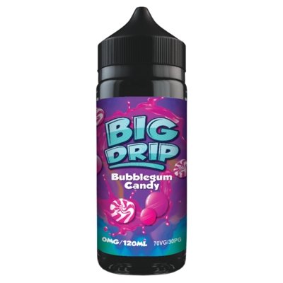 Big Drip 100ml Shortfill-Bubblegum Candy-vapeukwholesale