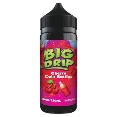 Big Drip 100ml Shortfill-Cherry Cola Bottles-vapeukwholesale