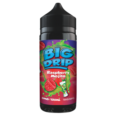 Big Drip 100ml Shortfill-Raspberry Mojito-vapeukwholesale