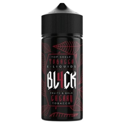 Bla4ck 100ml Shortfill-Cherry Tobacco-vapeukwholesale