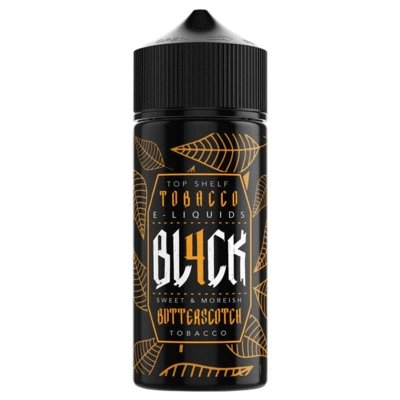 Bla4ck 100ml Shortfill-Butterscotch Tobacco-vapeukwholesale