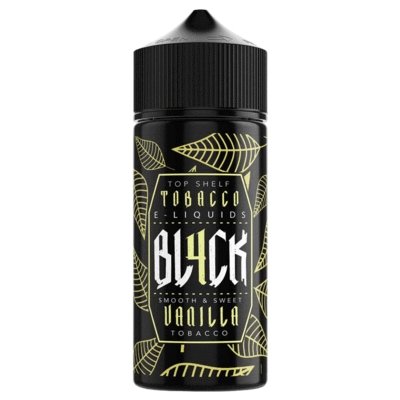 Bla4ck 100ml Shortfill-Vanilla Tobacco-vapeukwholesale