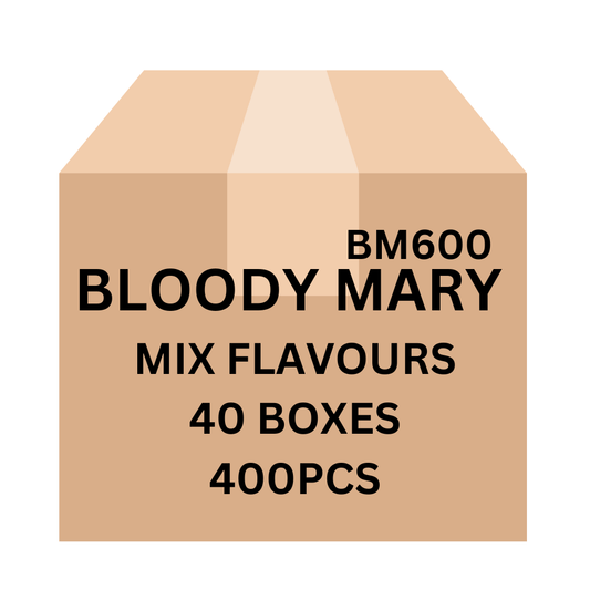 Bloody Mary 600 Mix Flavours Carton (40 boxes ) 400pcs