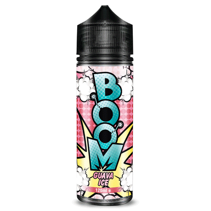 Boom 100ml E-liquids Shortfill-Guava Ice-vapeukwholesale