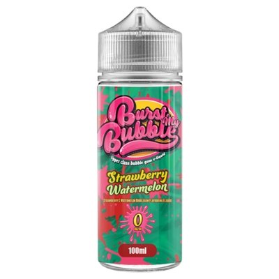 Brust My Bubble 100ml Shortfill-Strawberry Watermelon-vapeukwholesale