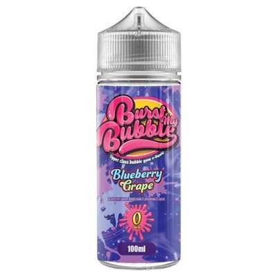 Brust My Bubble 100ml Shortfill-Blueberry Grape-vapeukwholesale