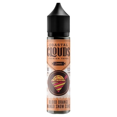 Coastal Clouds 50ml Shortfill-Blood Orange Mango Snow Cone-vapeukwholesale