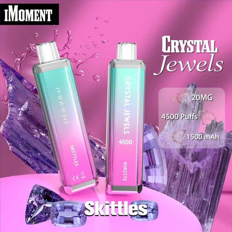 Crystal Jewels 4500 Disposable Vape Pod-Box of 10-Skittles-vapeukwholesale