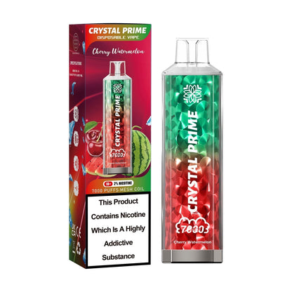 Crystal Prime 3D Effects 7000 Disposable Vape Full Carton (160 Pcs )-Cherry Watermelon-vapeukwholesale