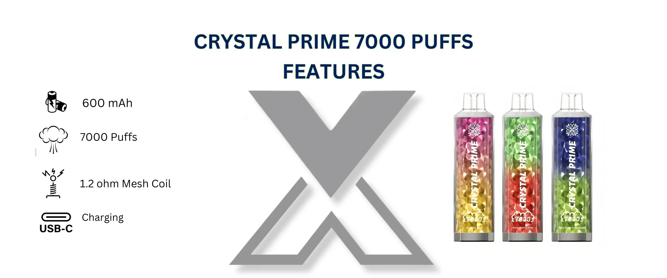 crystal prime 7000 features