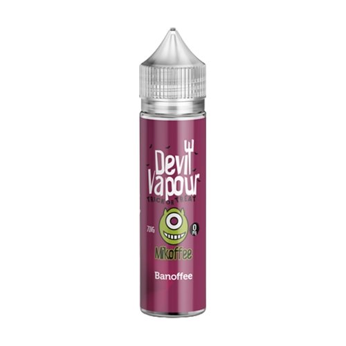 Devil Vapour 50ml Shortfill-Banoffee-vapeukwholesale