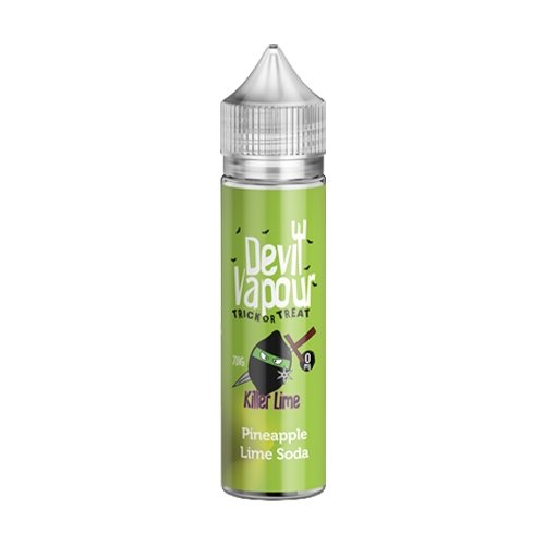 Devil Vapour 50ml Shortfill-Pineapple Lime Soda-vapeukwholesale