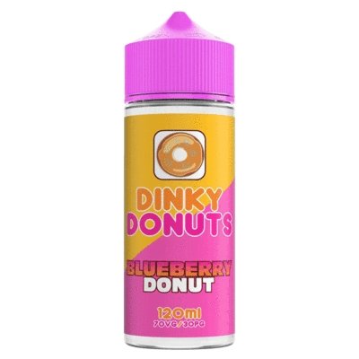 Dinky Donuts 100ml Shortfill-Blueberry Donut-vapeukwholesale