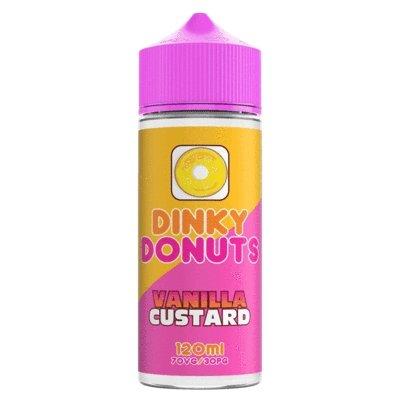 Dinky Donuts 100ml Shortfill-Vanilla Custard-vapeukwholesale