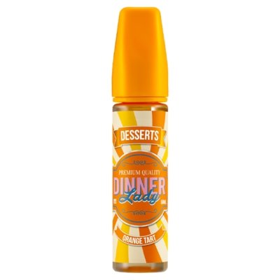 Dinner Lady Desserts 50ml Shortfill-Orange Tart-vapeukwholesale