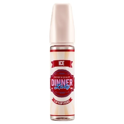 Dinner Lady Ice 50ml Shortfill-Flip Flop Lychee-vapeukwholesale