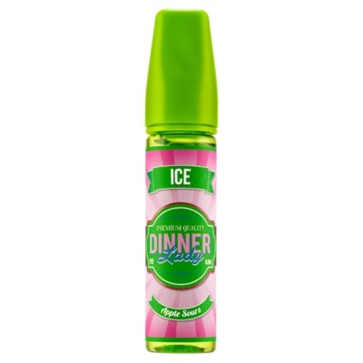 Dinner Lady Ice 50ml Shortfill-Apple Sours-vapeukwholesale