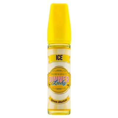 Dinner Lady Ice 50ml Shortfill-Lemon Sherbets-vapeukwholesale