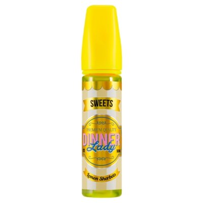 Dinner Lady Sweets 50ml Shortfill-Lemon Sherbet-vapeukwholesale