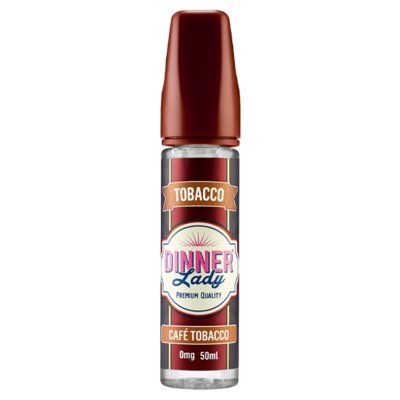 Dinner Lady Tobacco 50ml Shortfill-Cafe Tobacco-vapeukwholesale