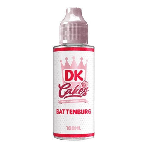 Donut King Cakes 100ml Shortfill-Battenberg-vapeukwholesale