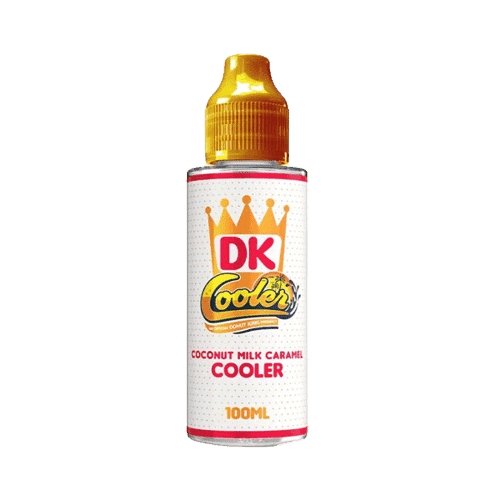 Donut King Cooler 100ml Shortfill-Milk Caramel-vapeukwholesale